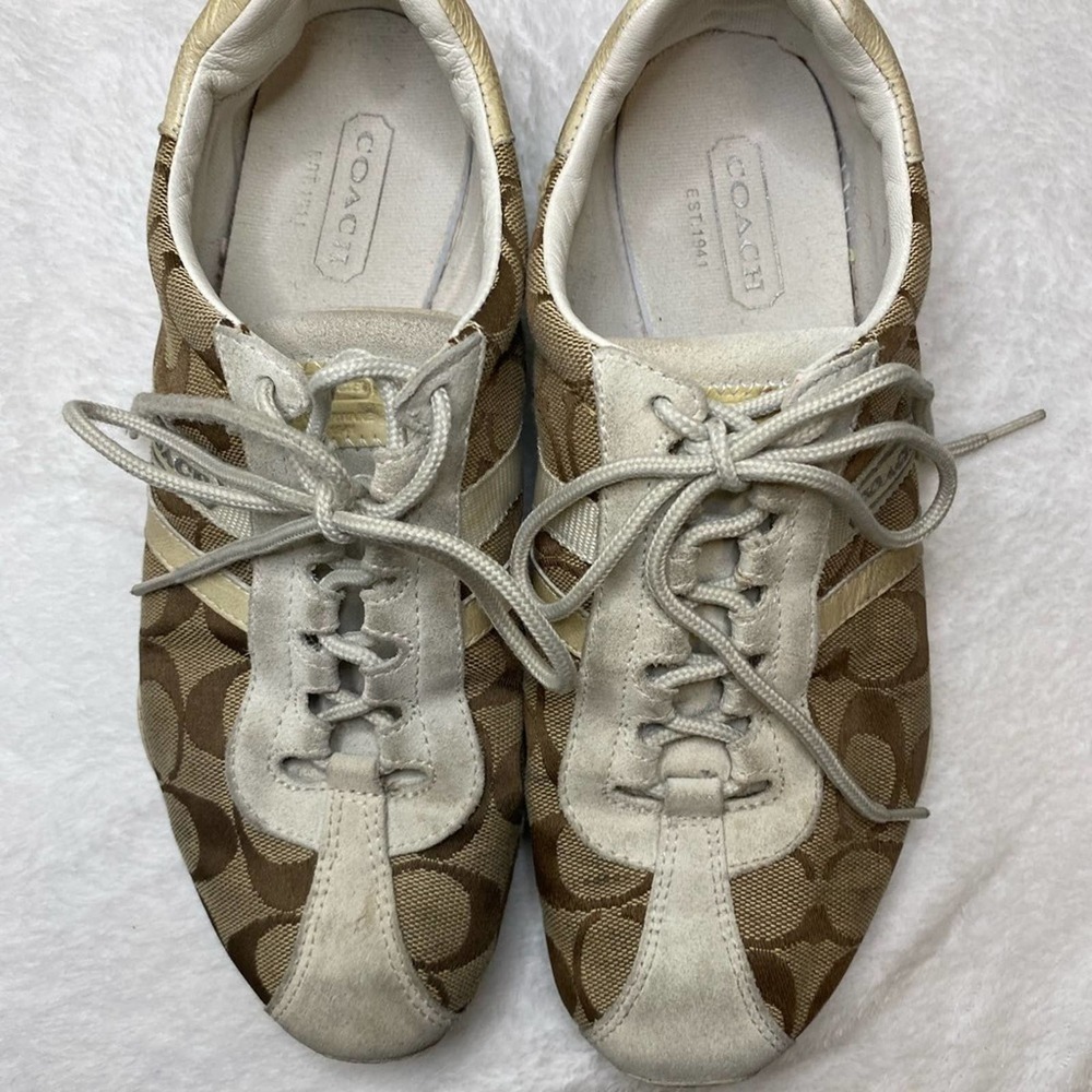 Coach sneaker shoes size 8 - Picture 2 of 8